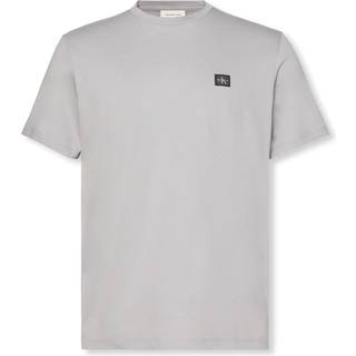 Calvin Klein Jeans Badge T Shirt Grey
