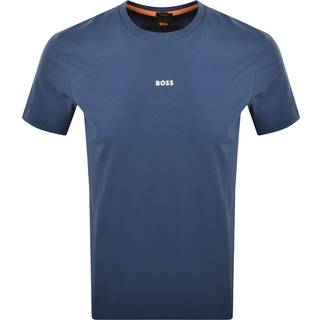 Relaxed fit T-shirt i bomuld med stræk og logoprint