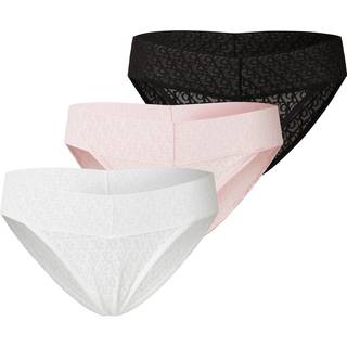 3 Pack Bikini Briefs - Icon Logo Lace - Multi - L