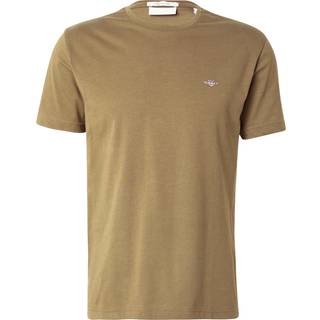 Gant Regular Fit Shield T Shirt Green