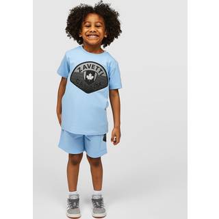 Zavetti Canada Botticini Reflective T-Shirt/Shorts Set Children, Blue - 4-5Y