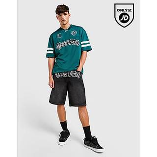 Hoodrich Galaxy Denim Shorts, Black - M