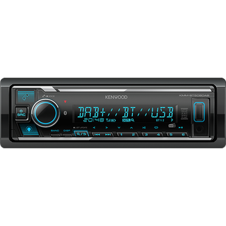 Kenwood KMM-BT508DAB, bilstereo med Bluetooth, DAB+ och 2 par lågnivå