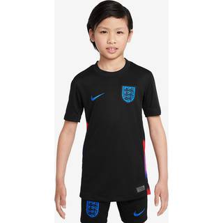 England 2025 Stadium Away (kvindehold) Nike Dri-FIT Replica-fodboldspillertrøje til større børn - sort - L
