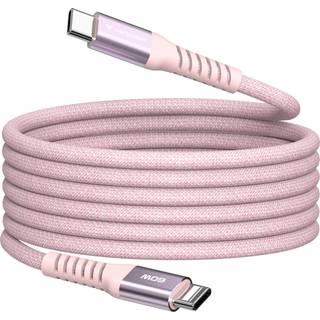 VERBATIM Sync & Charge USB-C to USB-C 60W Magnetic 120 cm - Pink