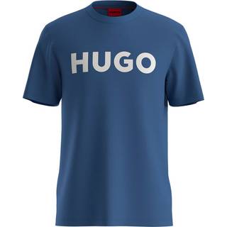 HUGO Dulivio Crew Neck T Shirt Blue