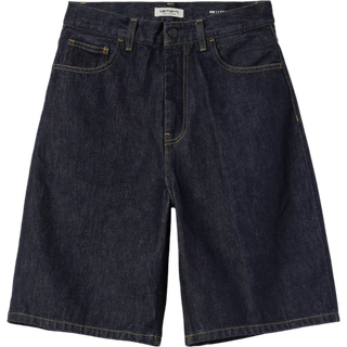 W' Brandon Short - Blue Rinsed - Carhartt WIP - Blå S