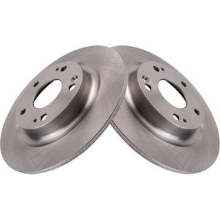 TRQ bageste bremseotorer sæt kompatible med 2017-2020 Honda Civic