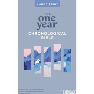 One Year Chronological Bible The Message, Large Print