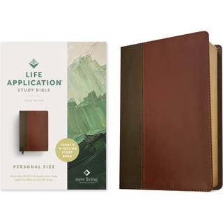 NLT Life Application Study Bible, Third Edition, Mahaogany