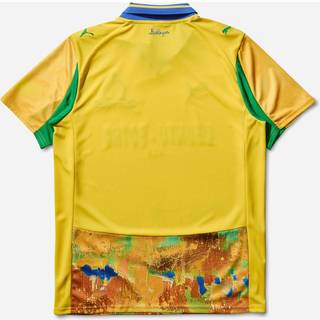 Men&#39;s Puma KIDSUPER x MAMELODI SUNDOWNS Jersey, Yellow, Size L, Sport - Fast Green - L