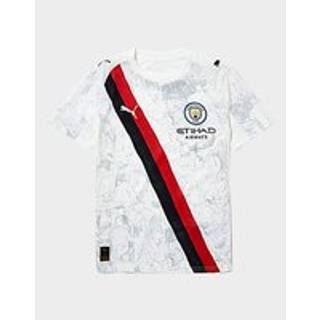 Puma KIDSUPER x MANCHESTER CITY Jersey Youth, White, Size 9-10Y, Clothing - Black - 9-10Y