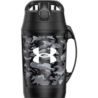 Under Armor Sports Water Jug 64oz Isolerad vattenflaska med Half Gallon Fence Hook Leak Resistant Baseball Football & More