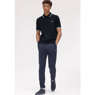 Fred Perry Twin Tipped Polo T Shirt Navy