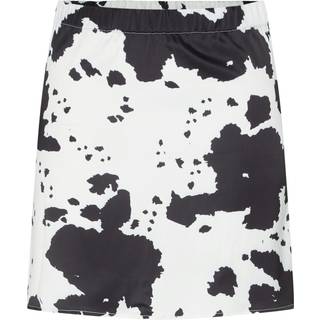 Pieces - Pcmari Hw Mini Skirt - Nederdele - Bright White/cow - S