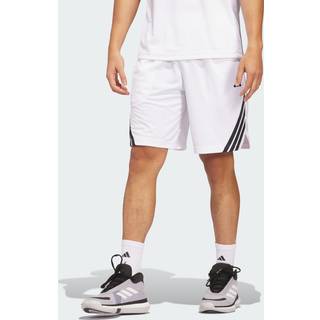 Legends 3-Stripes Basketball shorts - White / Black - 2XL 13 CM