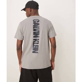 Calvin Klein Jeans Word Stretch T Shirt Grey