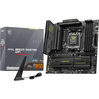 MSI MAG B850M MORTAR WIFI Bundkort - AMD B850 - AMD AM5 socket - DDR5 RAM - Micro-ATX