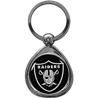 NFL Siskiyou Sports Fan Shop Las Vegas Raiders Chrome Key Chain One Size Team Colours