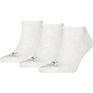 Puma 3-pak Sneaker Socks - Light grey - Str 43/46