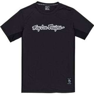 Cykeltrøje Troy Lee Designs Skyline Short Sleeve Ride Tee Black