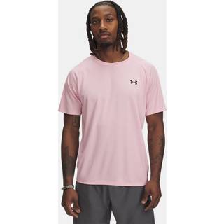Under Armour Tech™ Textured Men's Short Sleeve Prime Pink / Black XL