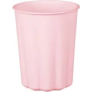 4 stk. Festlige Frill-kopper lyserød 220 ml – genanvendelige til enhver anledning