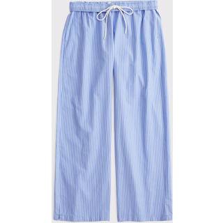 Abercrombie & Fitch Abercrombie & Fitch Stripe Cotton Poplin Pull On Trousers
