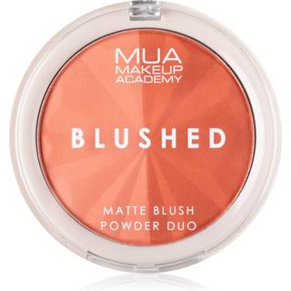 MUA Makeup Academy Blushed Powder Blusher Pudderrouge Skygge Peach Fizz 5 g - 5 g