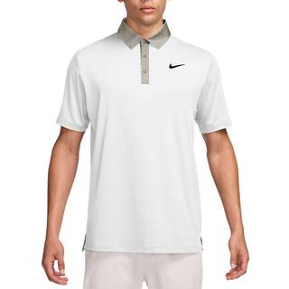 Nike Tour Dri-FIT-golfpolotrøje til mænd - hvid - M