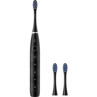 Oclean Flow S Sonisk tandbørste + 2 Erstatningshoveder Black 1 stk. - 1 stk.