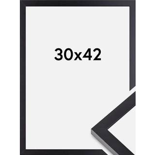 Ramme Selection Akrylglas Sort 30x42 cm