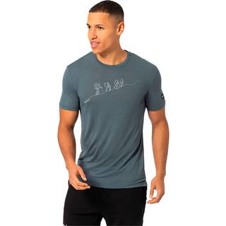 super.natural Hiking Tee Merino-shirt Herrer størrelse 56 - XXL farve grå