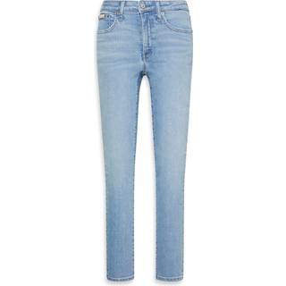 Mid Rise Skinny Jeans - Blue - 33RG