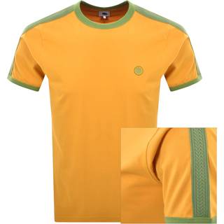 Pretty Green Denton T Shirt Yellow