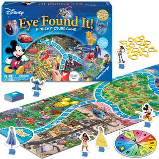 Ravensburger World of Disney Eye fandt det br?tspil - engagerende sjov for b?rn og voksne | Velegnet til alderen 4 og op | Fremme kritiske t?nkni