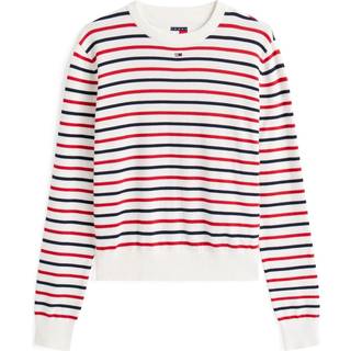 Ribbed Slim Round Neck T-Shirt