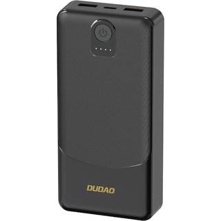 Dudao Powerbank K10Pro 20.000 mAh, 2 x USB-A - Sort