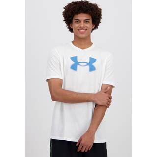 Under Armour Reflective Big Logo S/S Løbeshirt Herrer størrelse XXL farve hvid