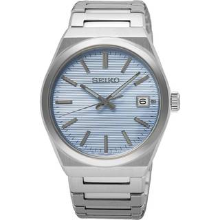Seiko SUR599P1 Herren-Armbanduhr Edelstahl/Hellblau