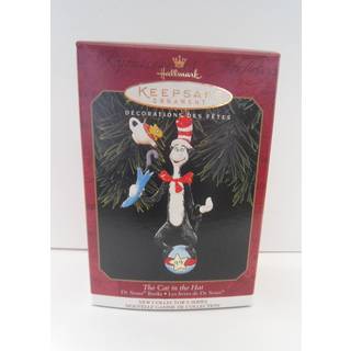 1999 Hallmark Ornament the Cat in the Hat # 1 Dr. Seuss Ornament
