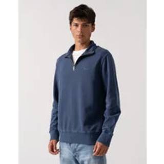 GANT Herre Sunfaded sweatshirt med halv lynlås (M)