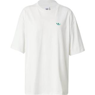 adidas originals adidas Originals White Graphic Tennis Boyfriend 100% Cotton T-Shirt
