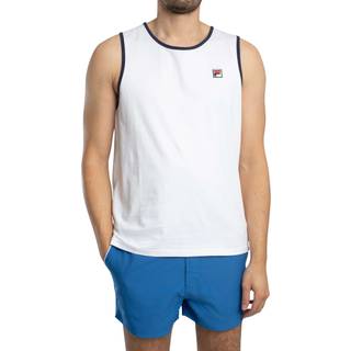 Fila Vintage Robin Logo Vest White