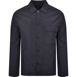 Armani Exchange Long Sleeve Overshirt Navy