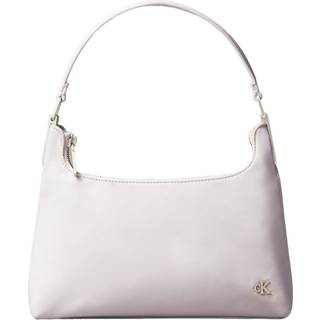 Small Satin Shoulder Bag - Purple - One Size