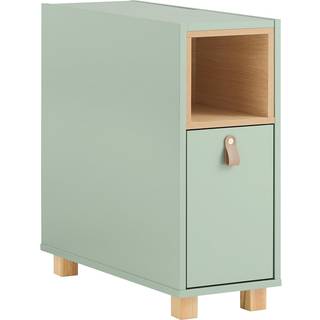 SoBuy smalt sengebord i grøn - 60x24x60 cm