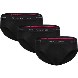 Tommy Hilfiger Herren Slips schwarz Baumwolle & Mix unifarben