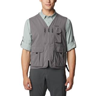 Columbia Silver Ridge Utility Vest Softshellvest Herrer størrelse S farve grå