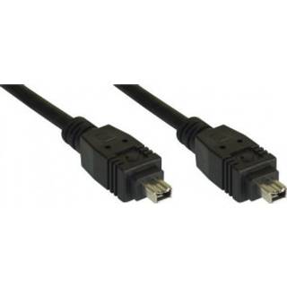 InLine Firewire/DV-kabel ieee1394, 400Mbps, 3.0m, 4/4-pin